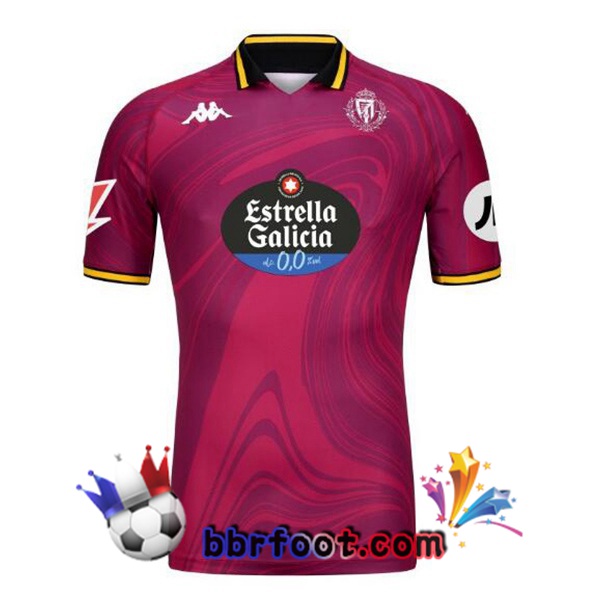 Maillot Foot Real Valladolid Third Rouge 2024/2025