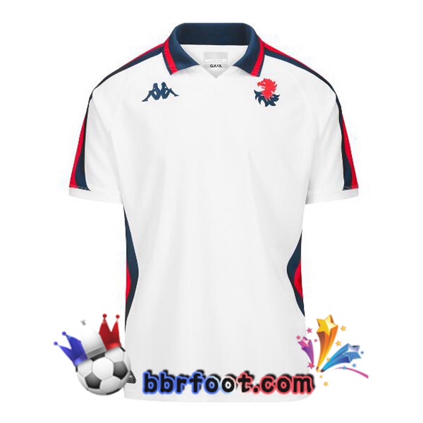 Maillot Foot Genoa CFC Exterieur Blanc 2024/2025