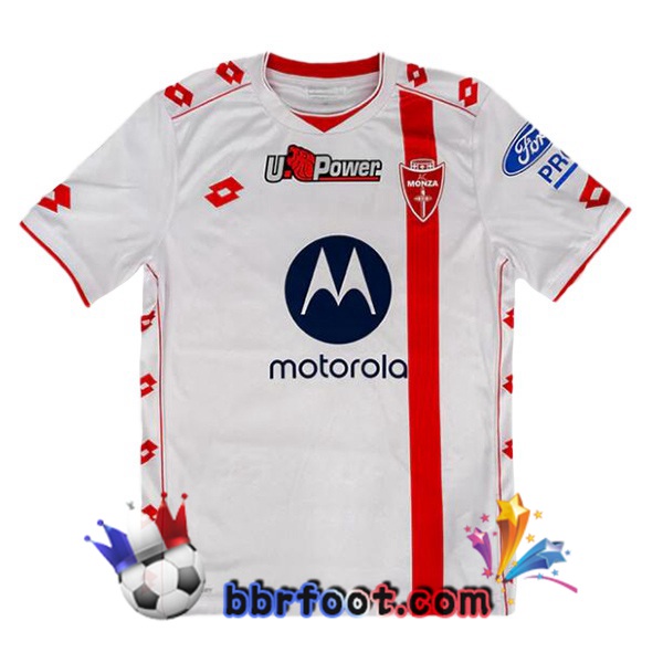 Maillot Foot AC Monza Exterieur Blanc 2024/2025