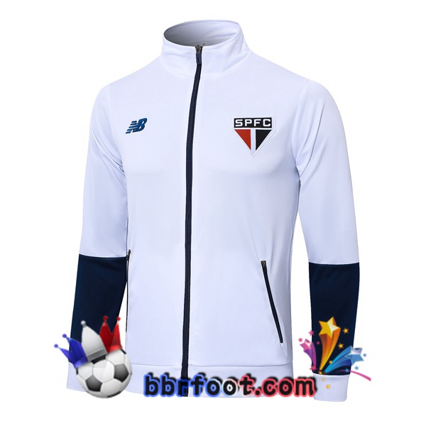 Veste Foot Sao Paulo FC Blanc 2024/2025