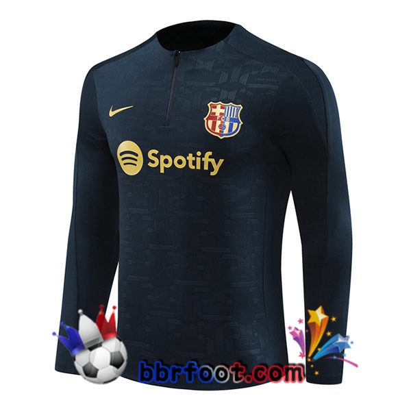 Sweatshirts Homme FC Barcelone Bleu Royal 2024/2025