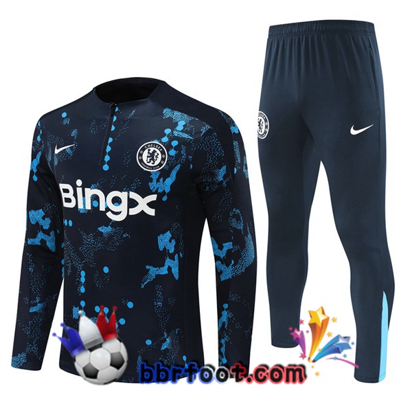 Survetement Foot FC Chelsea Bleu Royal 2024/2025