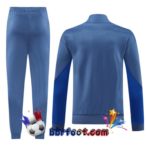 Survetement Foot - Veste Inter Milan Bleu 2024/2025