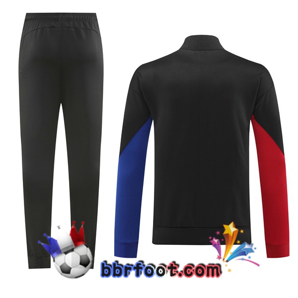 Survetement Foot - Veste FC Barcelone Noir 2024/2025