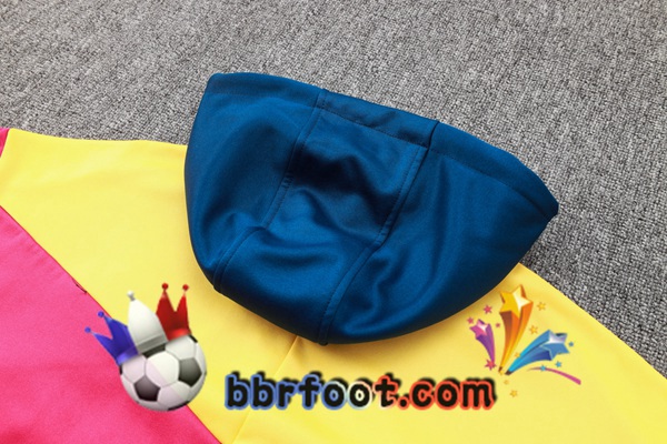 Survetement Foot - Coupe Vent FC Barcelone Bleu Royal 2024/2025