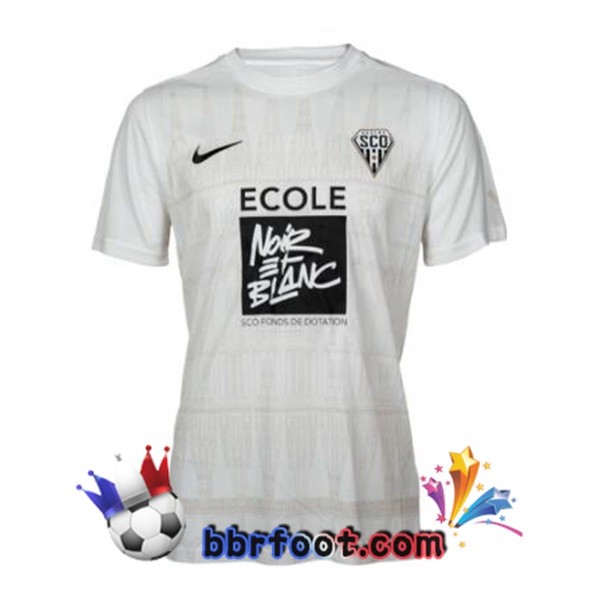 Maillot Foot Angers SCO Exterieur Blanc 2024/2025