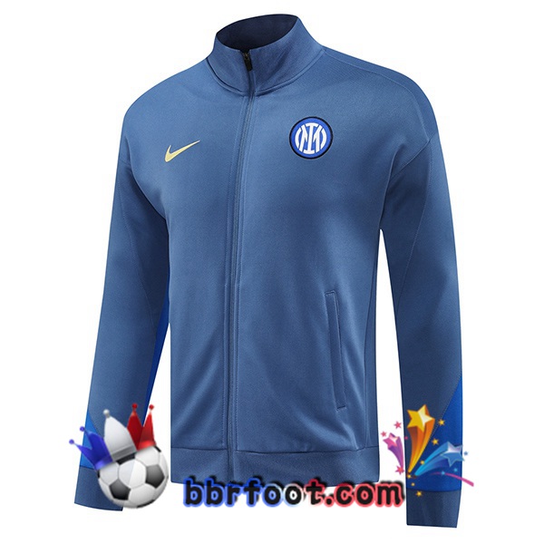 Veste Foot Inter Milan Bleu 2024/2025