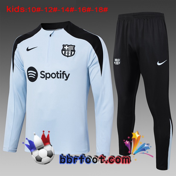 Survetement Foot FC Barcelone Enfant Bleu 2024/2025