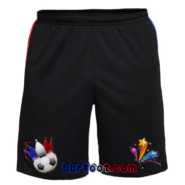 Short Foot FC Barcelone Exterieur Noir 2024/2025