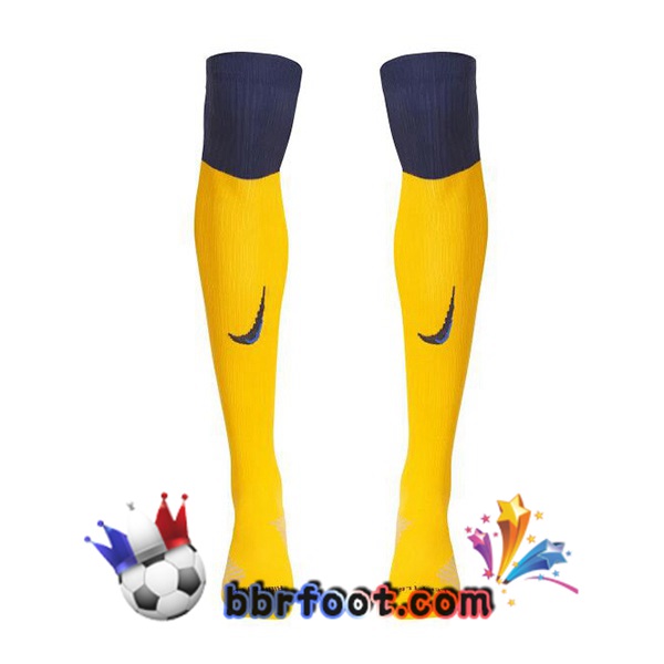 Chaussettes Foot Inter Milan Third Jaune 2024/2025
