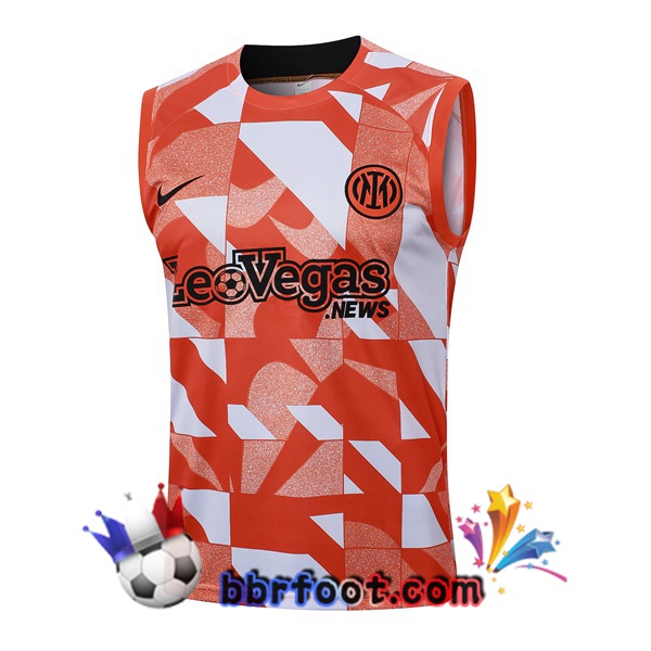 Gilet Foot Inter Milan Orange 2024/2025