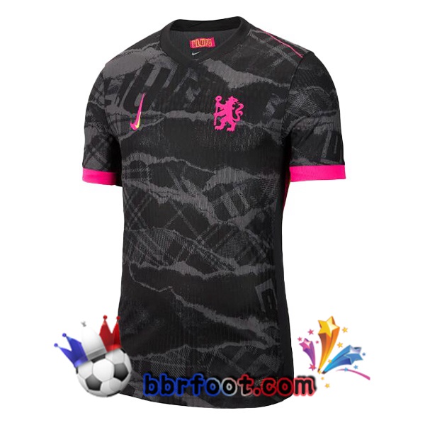 Maillot Foot FC Chelsea Third Noir 2024/2025