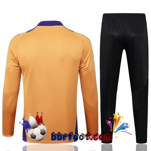 Survetement Foot Real Madrid Orange 2025/2026