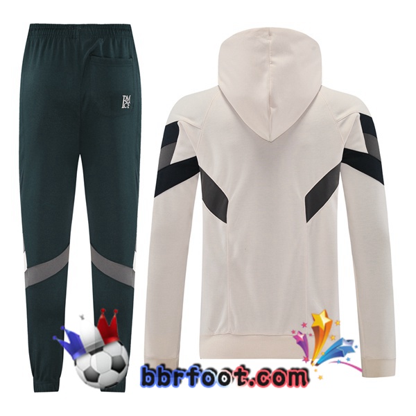 Survetement Foot - Sweat A Capuche Real Madrid Jaune 2025/2026