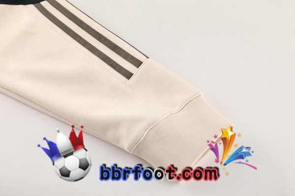 Survetement Foot - Sweat A Capuche Real Madrid Jaune 2025/2026
