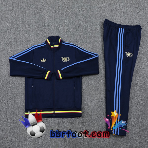 Survetement Foot - Veste Colombie Bleu Royal 2025/2026