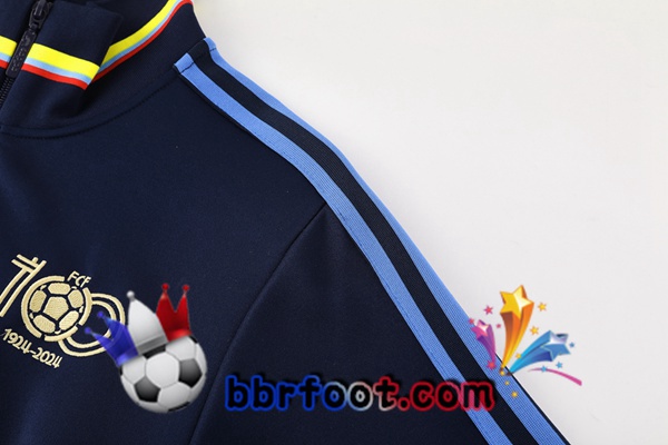 Survetement Foot - Veste Colombie Bleu Royal 2025/2026