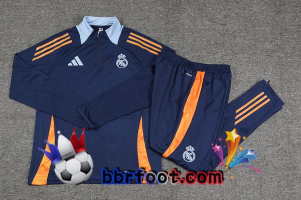 Survetement Foot Real Madrid Bleu Royal 2025/2026
