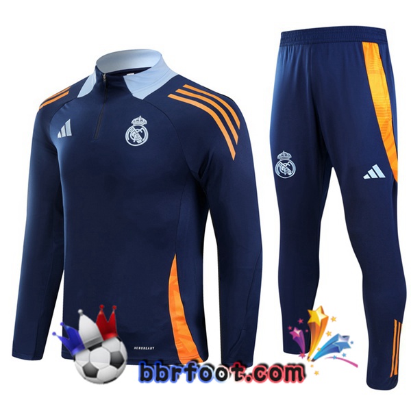 Survetement Foot Real Madrid Bleu Royal 2025/2026