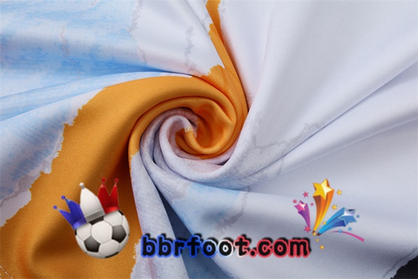 Survetement Foot Real Madrid Blanc Jaune 2025/2026