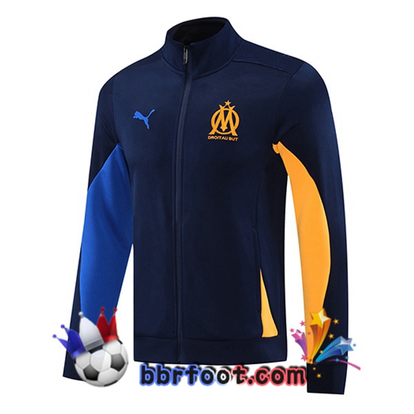 Veste Foot Marseille OM Bleu Royal 2025/2026
