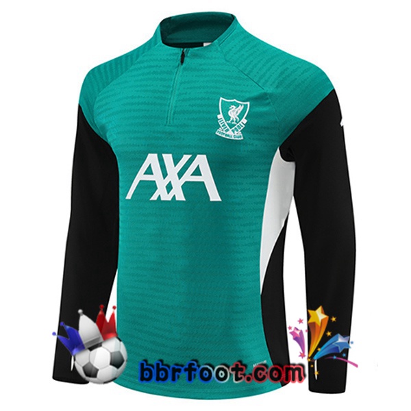Sweatshirts Homme FC Liverpool Vert 2025/2026 Sweatshirts Homme FC Liverpool Vert 2025/2026