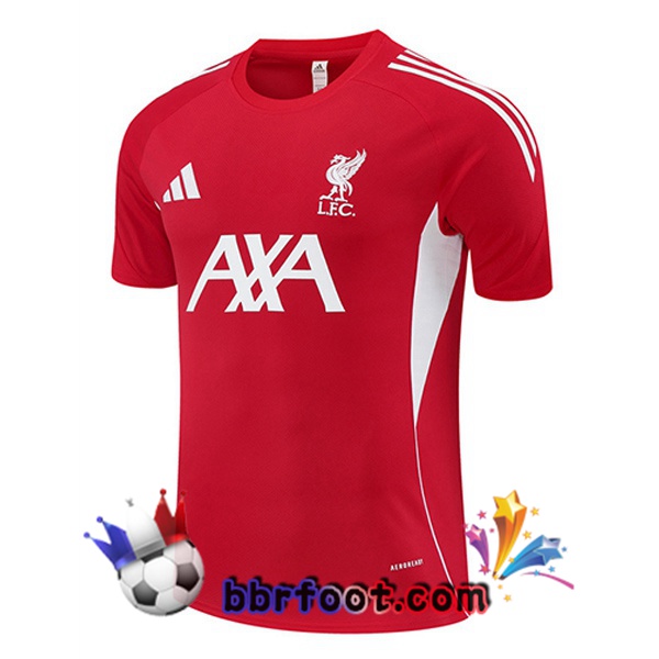 Training T-Shirts FC Liverpool Rouge 2025/2026