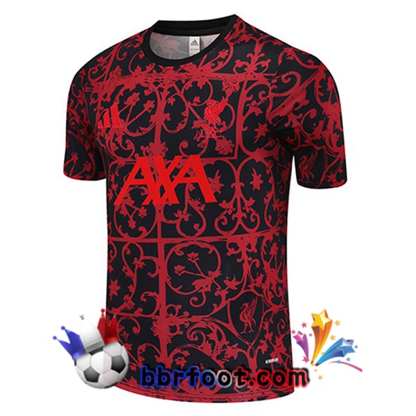 Training T-Shirts FC Liverpool Rouge Noir 2025/2026 Training T-Shirts FC Liverpool Rouge Noir 2025/2026