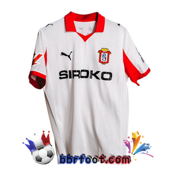 Maillot Foot Sporting Gijon Third Blanc 2025/2026 Maillot Foot Sporting Gijon Third Blanc 2025/2026