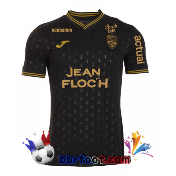 Maillot Foot FC Lorient Third Noir 2025/2026 Maillot Foot FC Lorient Third Noir 2025/2026