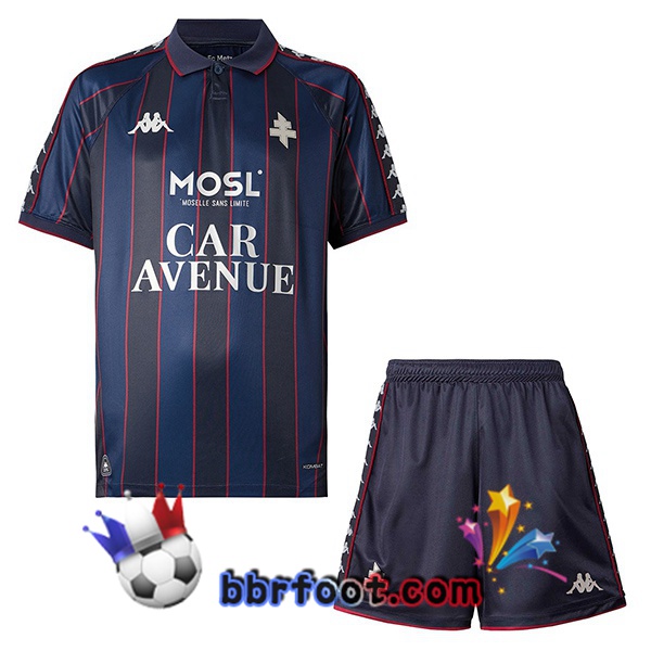 Maillot Foot FC Metz Enfant Third Noir 2025/2026