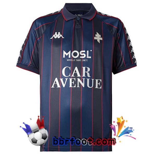 Maillot Foot FC Metz Third Noir 2025/2026 Maillot Foot FC Metz Third Noir 2025/2026