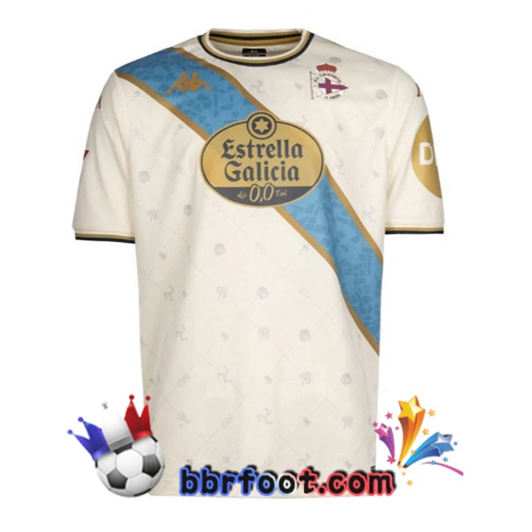 Maillot Foot Deportivo de La Coruna Third Jaune 2025/2026 Maillot Foot Deportivo de La Coruna Third Jaune 2025/2026
