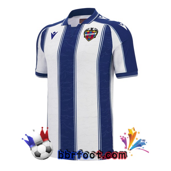 Maillot Foot Levante UD Exterieur Bleu Blanc 2025/2026 Maillot Foot Levante UD Exterieur Bleu Blanc 2025/2026