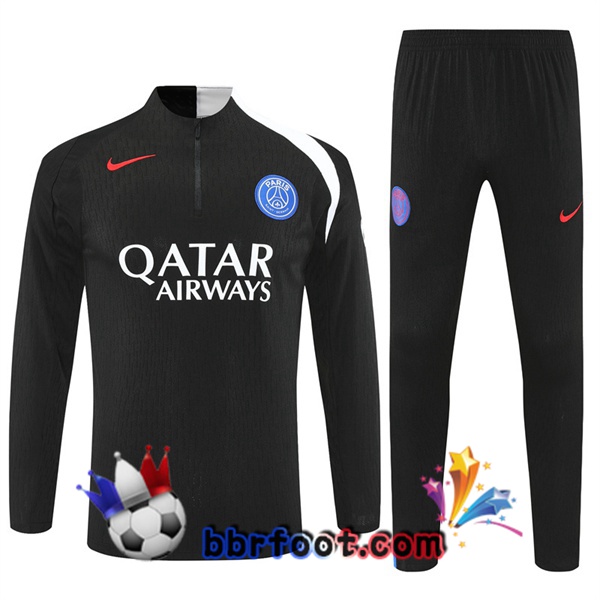 Survetement Foot Paris PSG Noir 2025/2026 Survetement Foot Paris PSG Noir 2025/2026