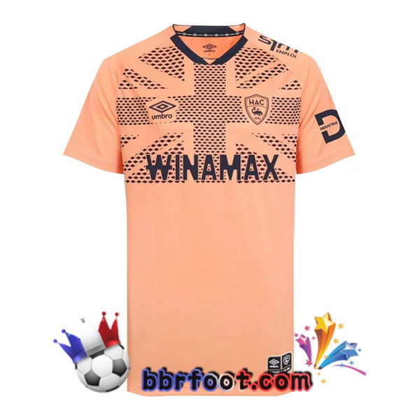 Maillot Foot Le Havre AC Exterieur Rose 2025/2026 Maillot Foot Le Havre AC Exterieur Rose 2025/2026