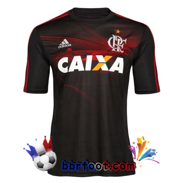 Maillot Foot Flamengo Retro Third Noir 2013-2014