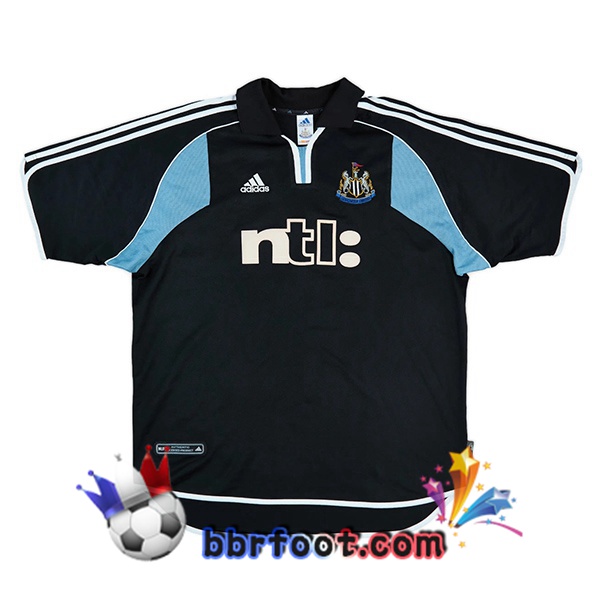 Maillot Foot Newcastle United Retro Exterieur Noir 2000-2001 Maillot Foot Newcastle United Retro Exterieur Noir 2000-2001