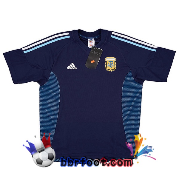 Maillot Foot Argentine Retro Exterieur Bleu Royal 2002 Maillot Foot Argentine Retro Exterieur Bleu Royal 2002