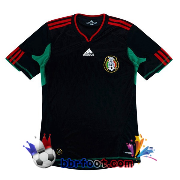 Maillot Foot Mexique Retro Exterieur Noir 2010