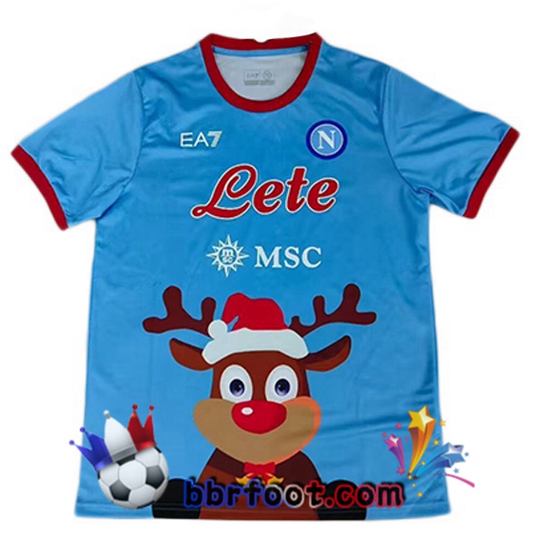 Maillot Foot SSC Naples Édition Spéciale Bleu 2025/2026 Maillot Foot SSC Naples Édition Spéciale Bleu 2025/2026