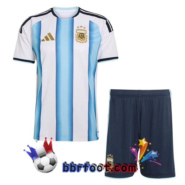 Maillots Equipe De Argentine Enfant Domicile Bleu Blanc 2026/2027