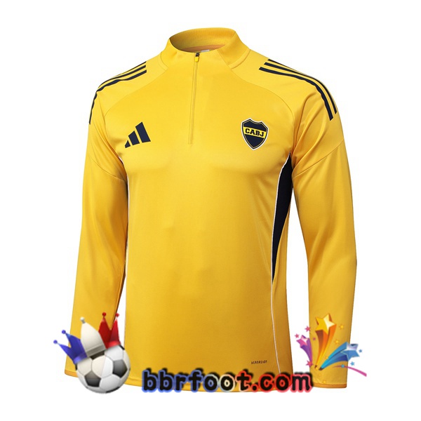 Sweatshirts Homme Boca Juniors Jaune 2025/2026 Sweatshirts Homme Boca Juniors Jaune 2025/2026