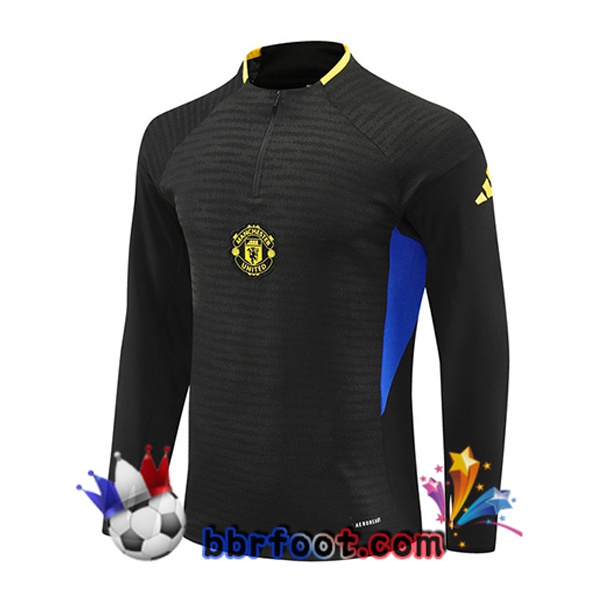 Sweatshirts Homme Manchester United Noir 2025/2026 Sweatshirts Homme Manchester United Noir 2025/2026