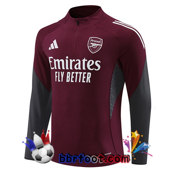 Sweatshirts Homme Arsenal Rouge 2025/2026 Sweatshirts Homme Arsenal Rouge 2025/2026