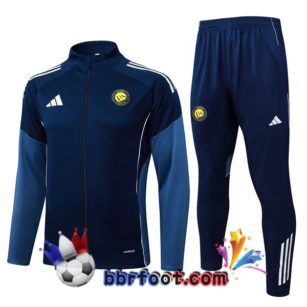 Survetement Foot - Veste Al-Nassr FC Bleu Royal 2025/2026