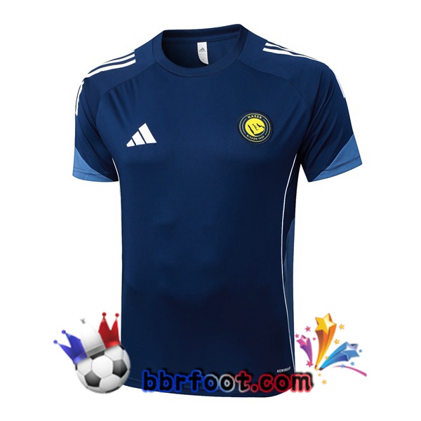 Training T-Shirts Al-Nassr FC Bleu Royal 2025/2026 Training T-Shirts Al-Nassr FC Bleu Royal 2025/2026