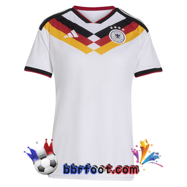 Maillots Equipe De Allemagne Femme Domicile Blanc 2026/2027 Maillots Equipe De Allemagne Femme Domicile Blanc 2026/2027