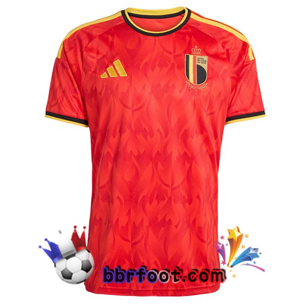 Maillots Equipe De Belgique Domicile Rouge 2026/2027 Maillots Equipe De Belgique Domicile Rouge 2026/2027
