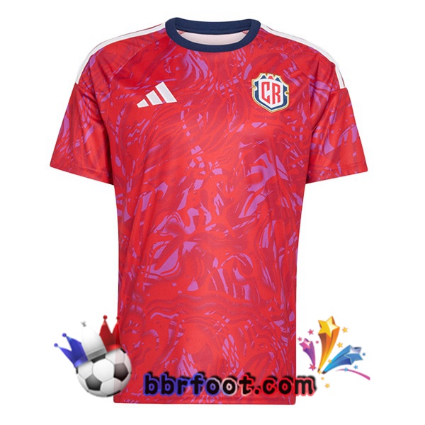 Maillots Equipe De Costa Rica Domicile Rouge 2026/2027 Maillots Equipe De Costa Rica Domicile Rouge 2026/2027